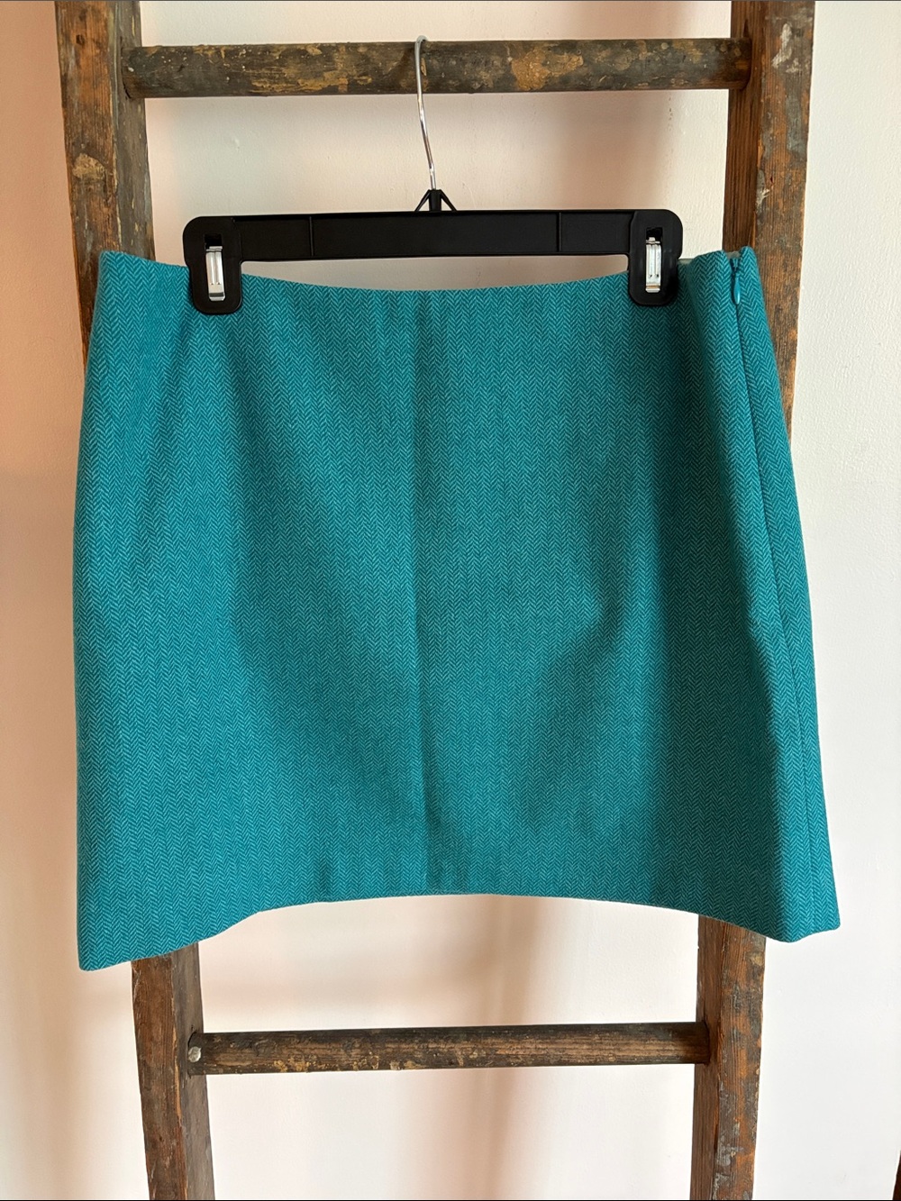 J. Crew Teal Mini Skirt